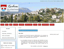 Tablet Screenshot of curbans.fr